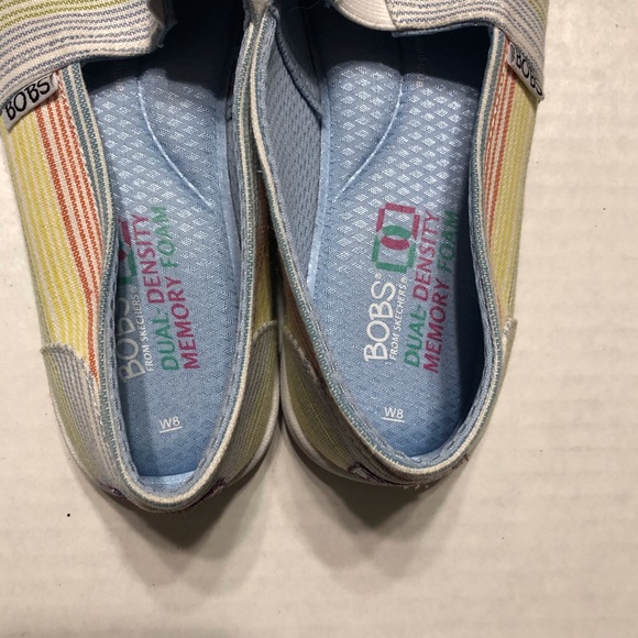 Sketchers Bobs Bliss open Heart Slip Ons - Picture 7 of 9